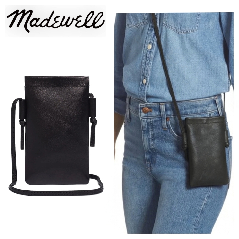 Madewell The Leather Smartphone Crossbody Bag